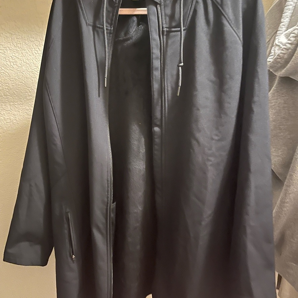 Black Hooded Jacket
